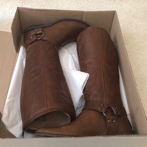 Frye Phillip Harness Tall Boots